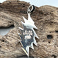 Rare Inlaid Gemstone Uncle Sam Bolt Pendant by David Freeland