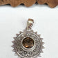 Small Sun Gemstone Pendants