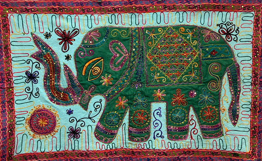 Elephant Wall Hanging 50" x 30"