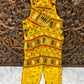 Child BlockPrint Long Overalls