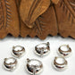 Small Tribal Hoop Earrings
