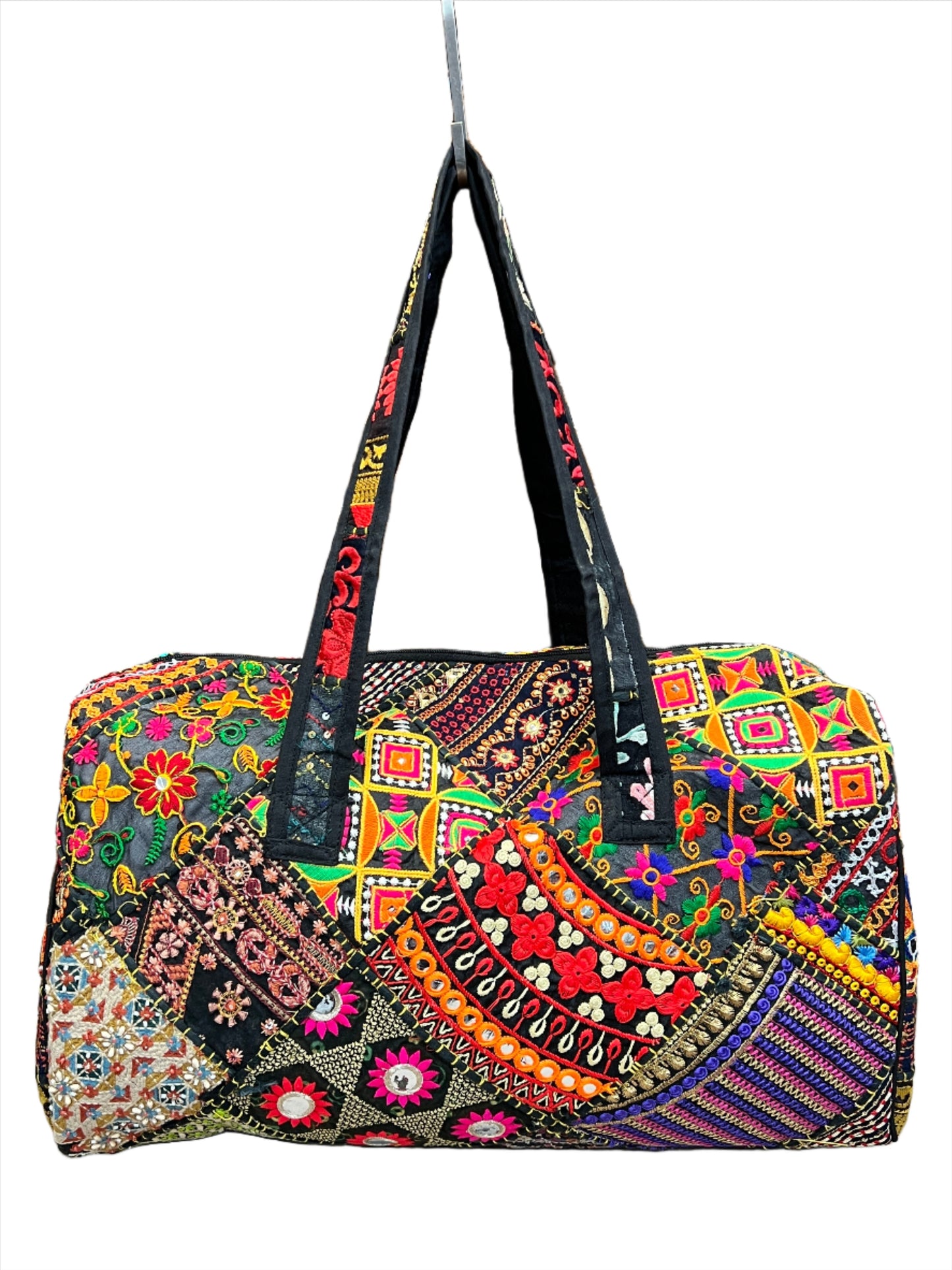 Rajasthani Embroidery Patchwork Duffle Bag