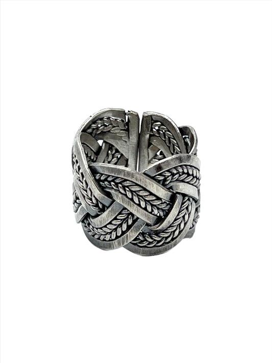 Sterling Silver Braided Ring