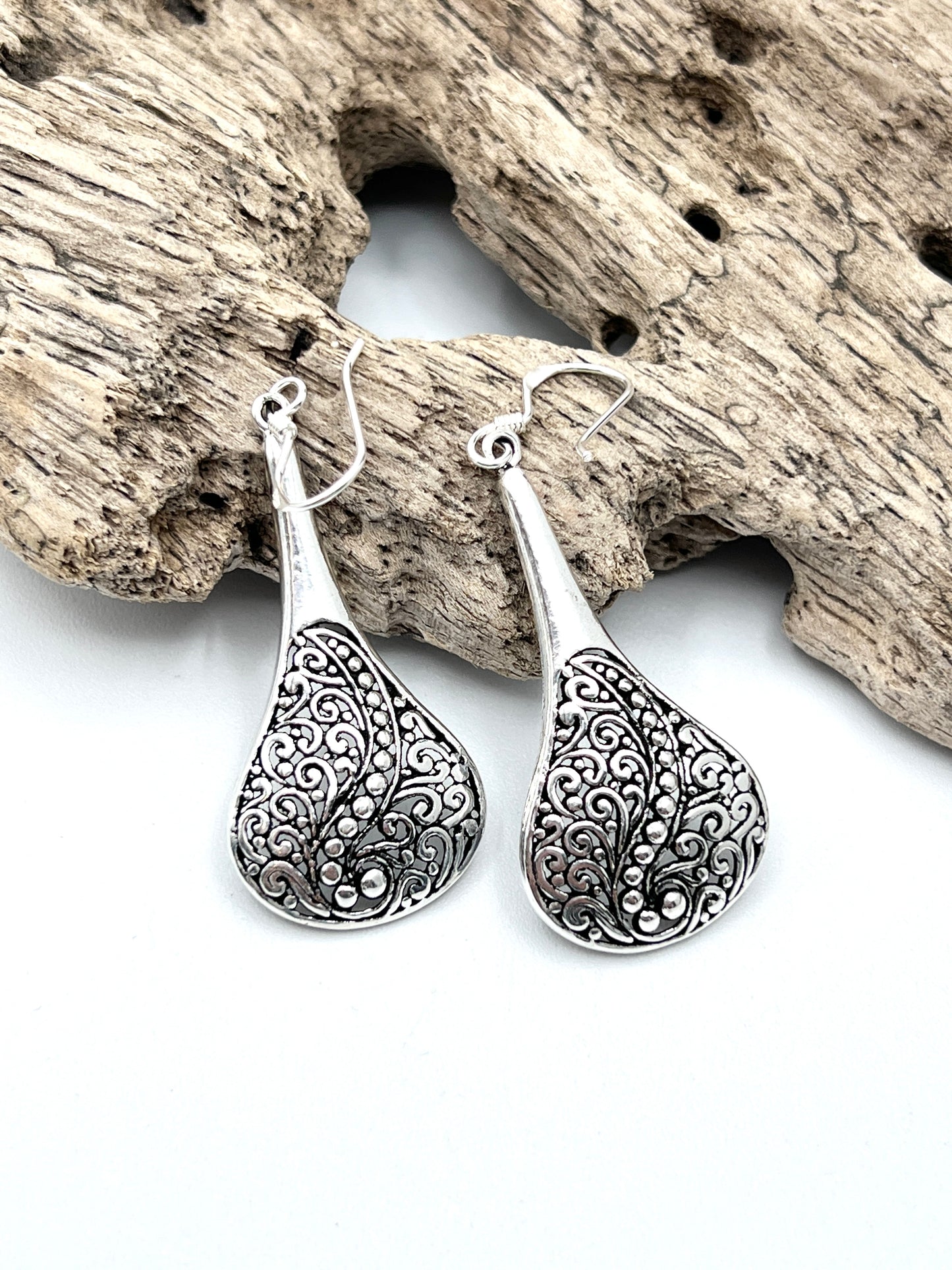 Filigree Swirl Earrings