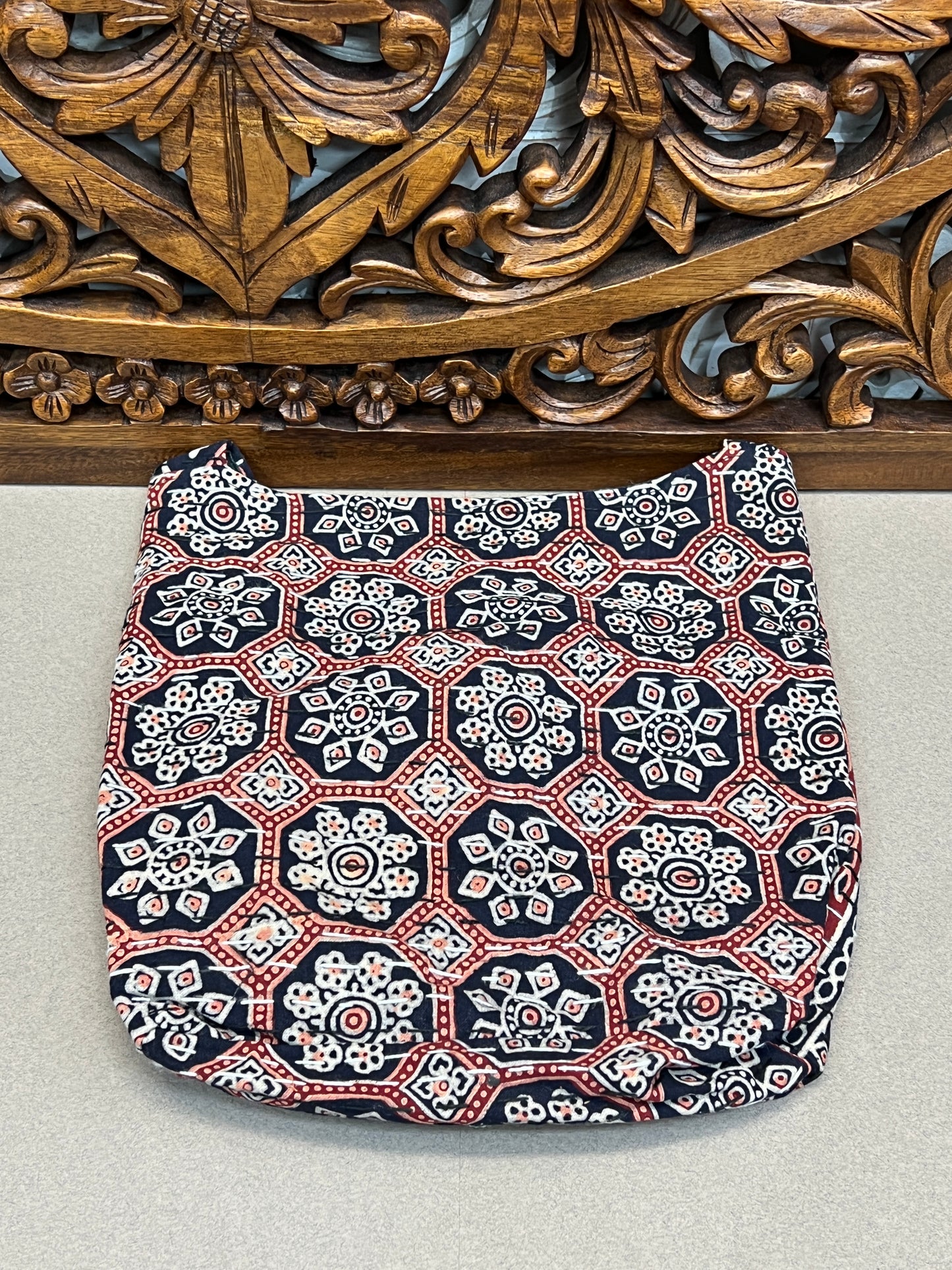 Kantha Rajasthani Cotton print Shoulder Purse