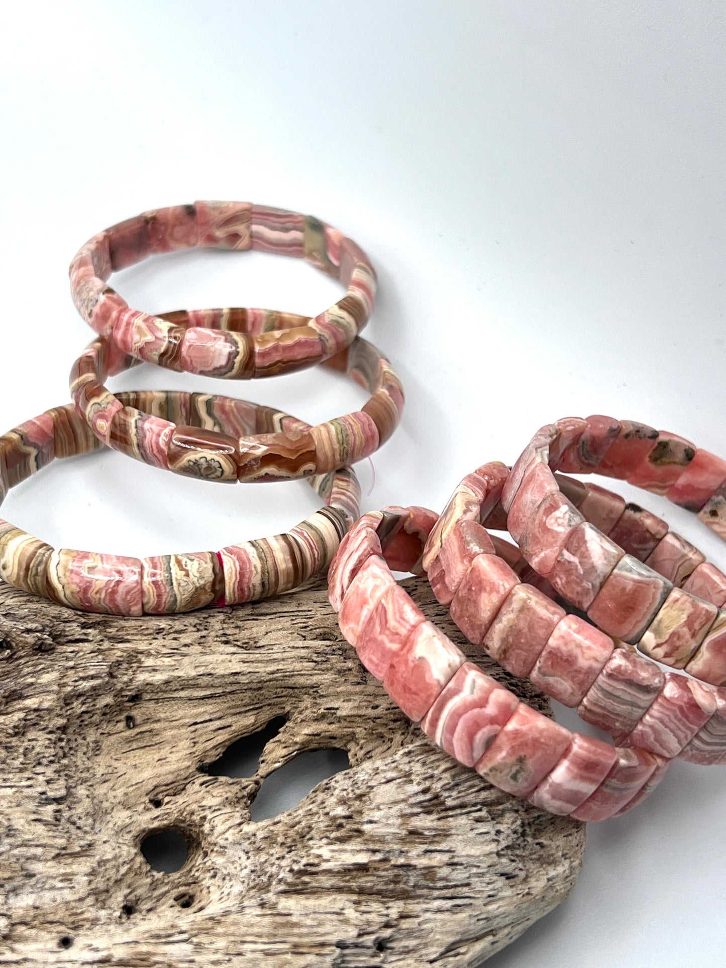 A+ Quality Rhodochrosite Stretchy Bracelets