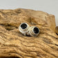 4mm Round Faceted Studs Earrings