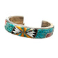 Rare Inlaid Gemstone Bracelet by David Freeland