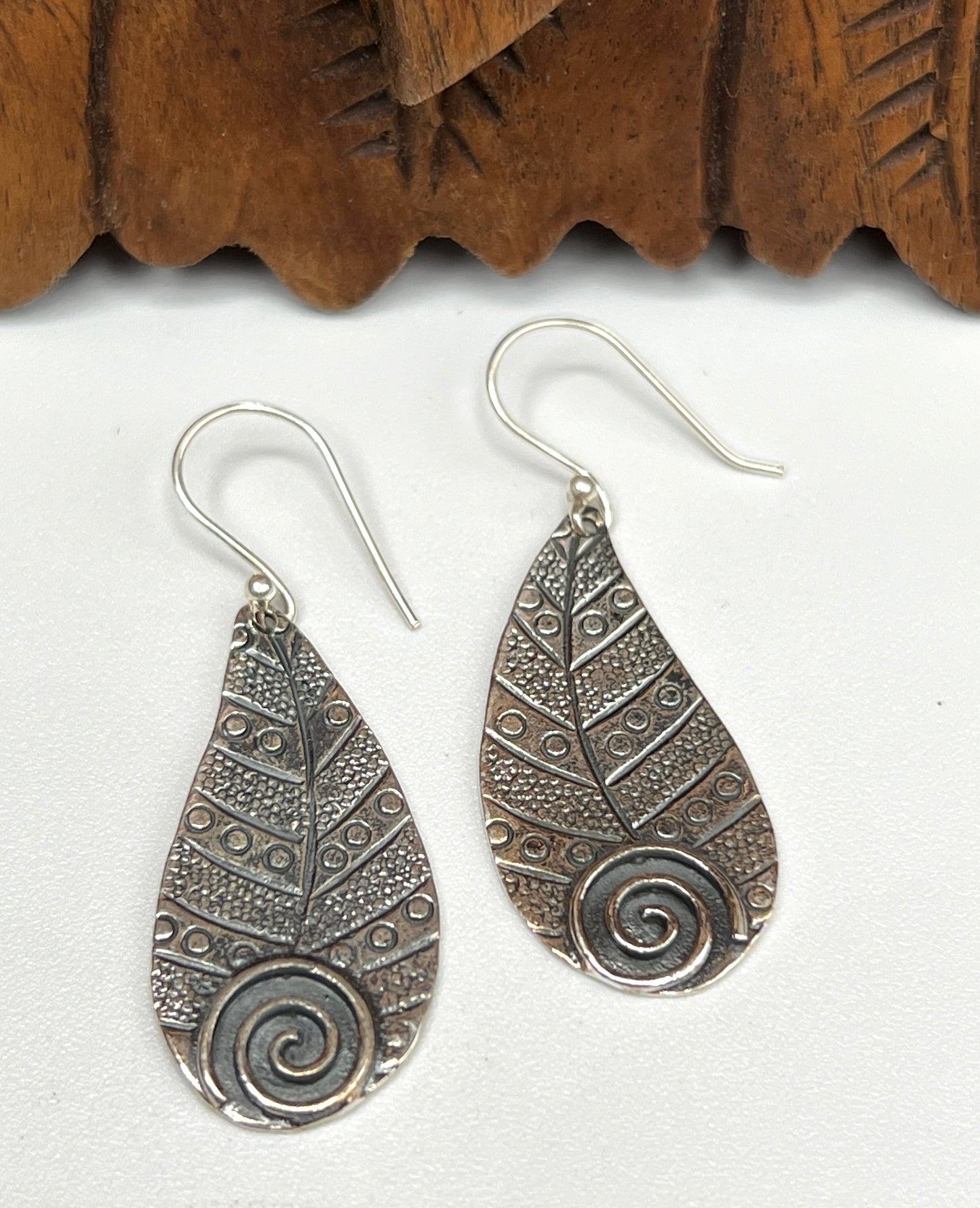 Leaf Filigree Earring