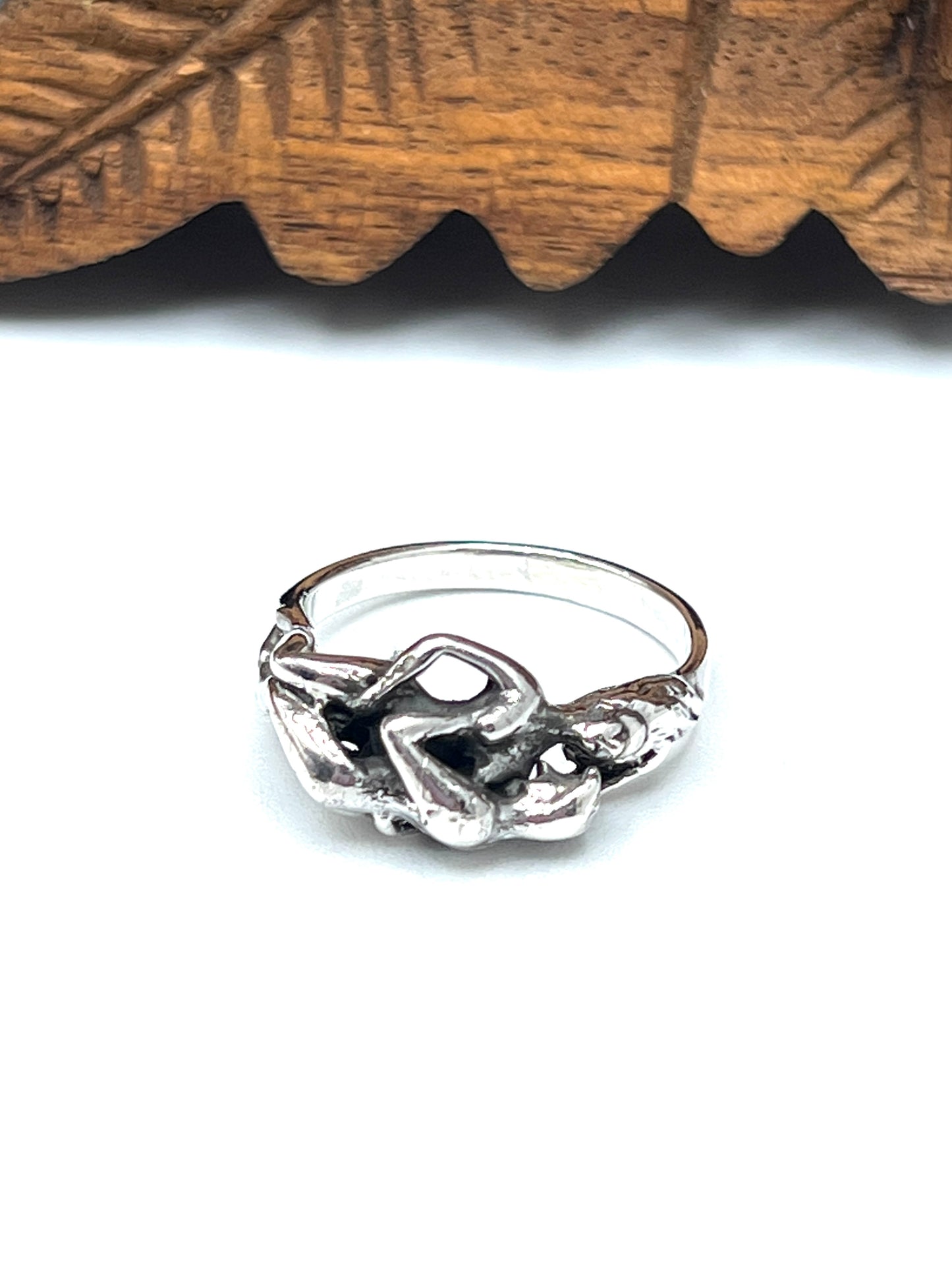 Sterling Silver Couple Ring