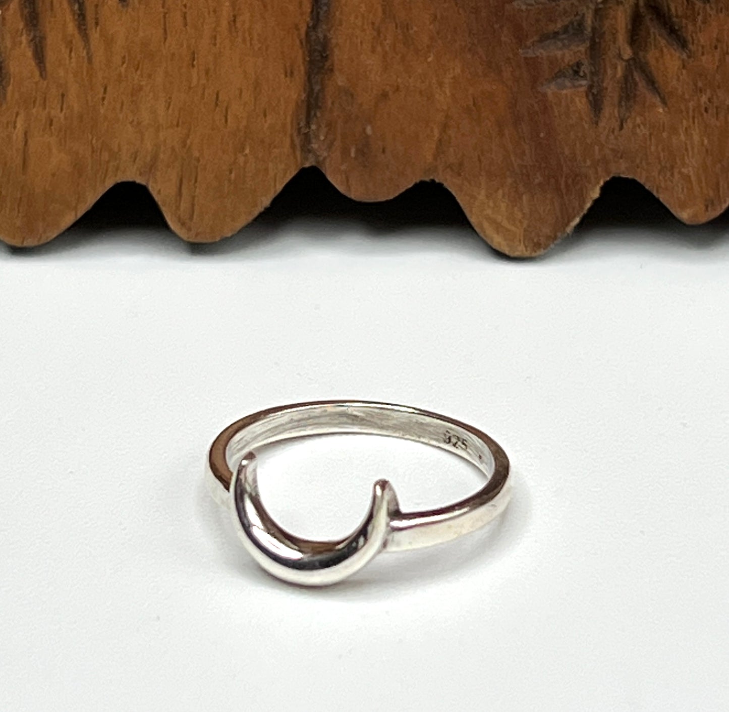 Crescent Moon Rings