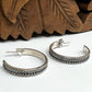 Rajasthani Tribal Hoop Earrings