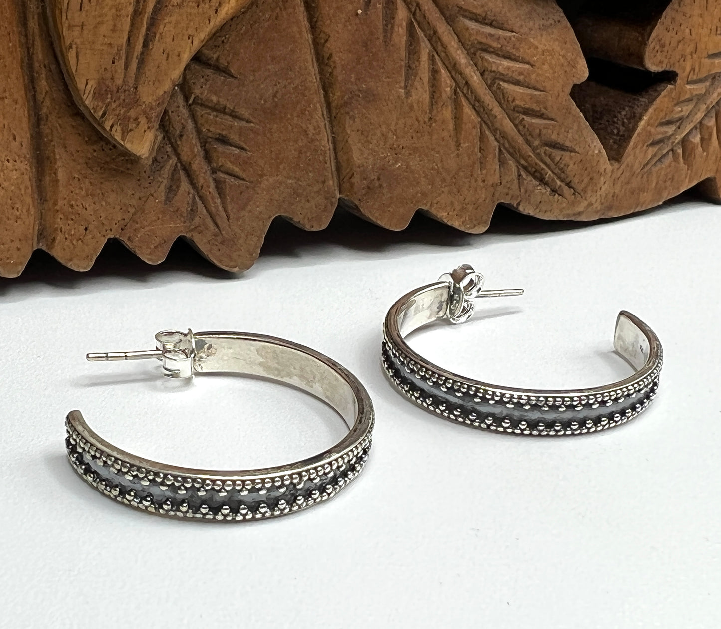 Rajasthani Tribal Hoop Earrings