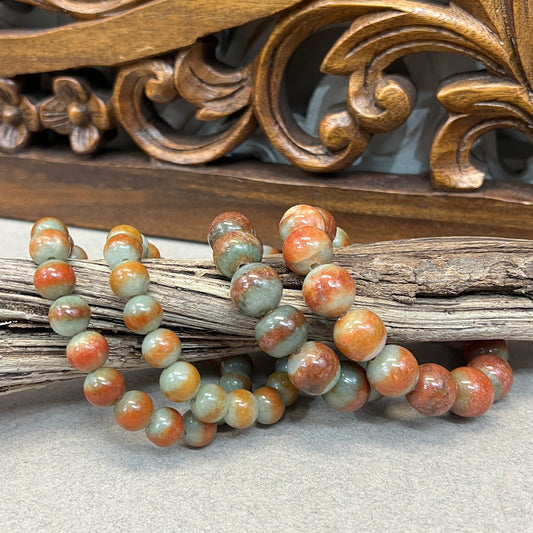 Burmese Multi color Jade Bracelets