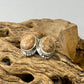 10mm Beaded Oval Studs Earrings