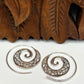 Decorative Slide Hoop Earrings