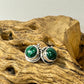 Mehindi Round Stud Earrings | 8mm