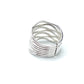 Sterling Silver Wavy Ring
