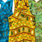 Child BlockPrint Long Overalls