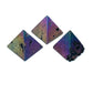 Titanium Druzy Pyramids