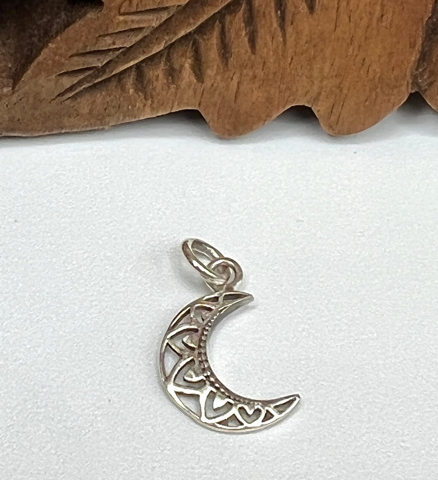 Sterling Silver Crescent Moon Pendants