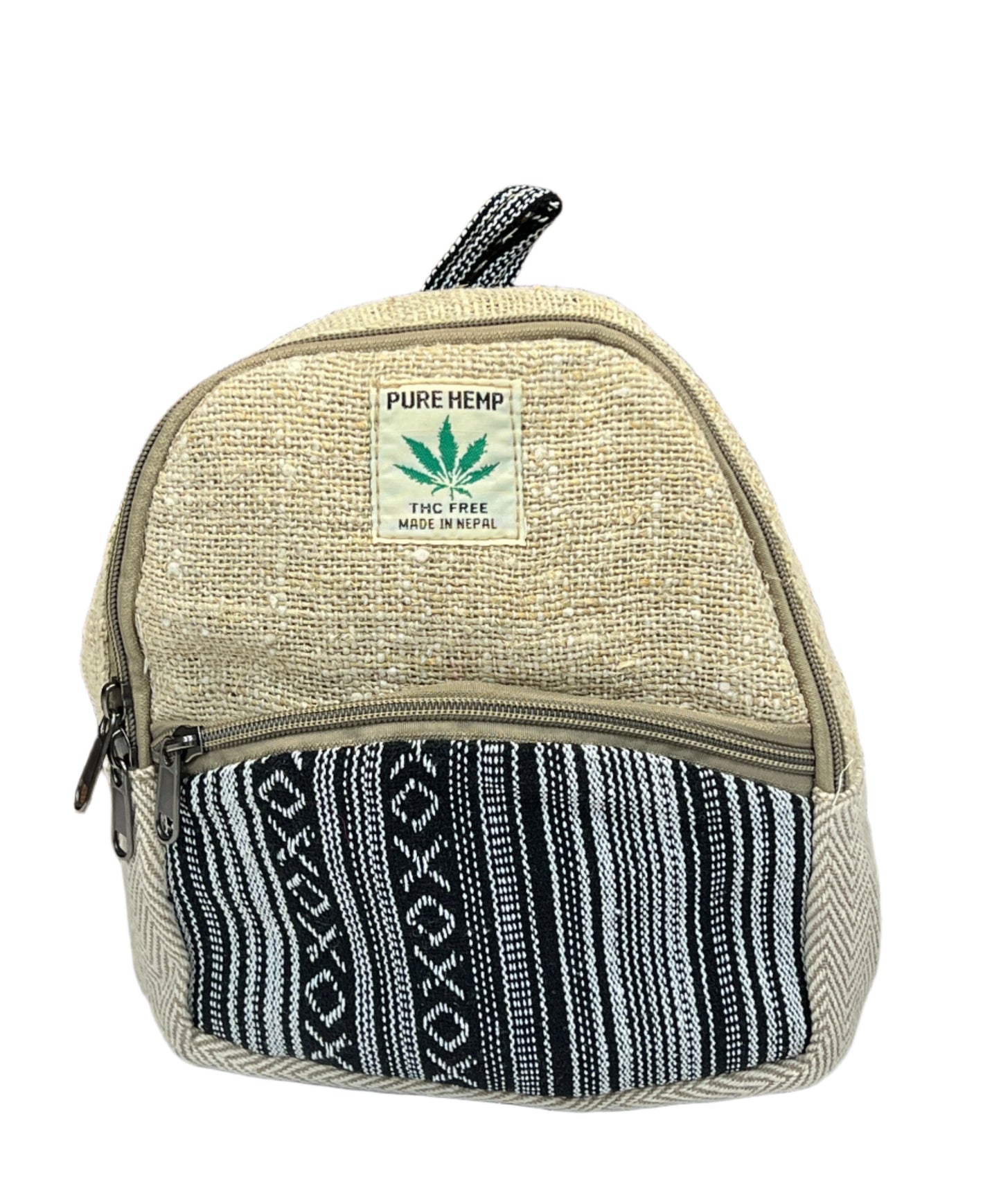 Hemp Round Backpack