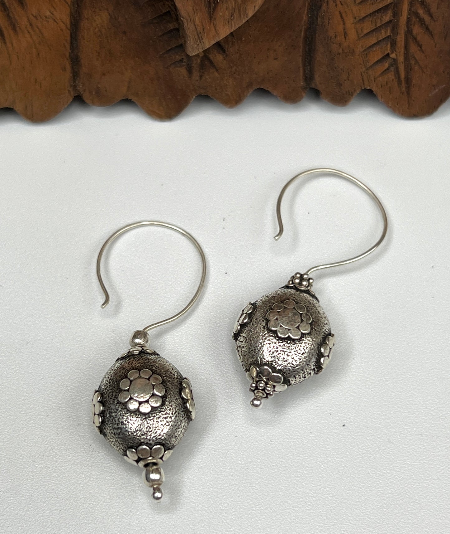 Large Beaded Earrings