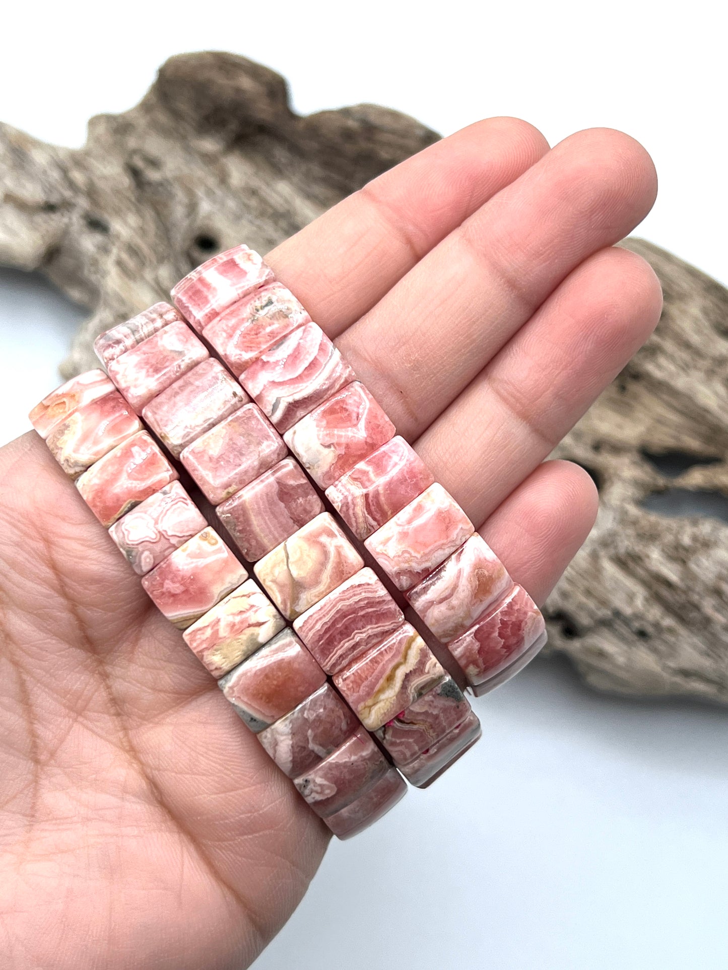 A+ Quality Rhodochrosite Stretchy Bracelets