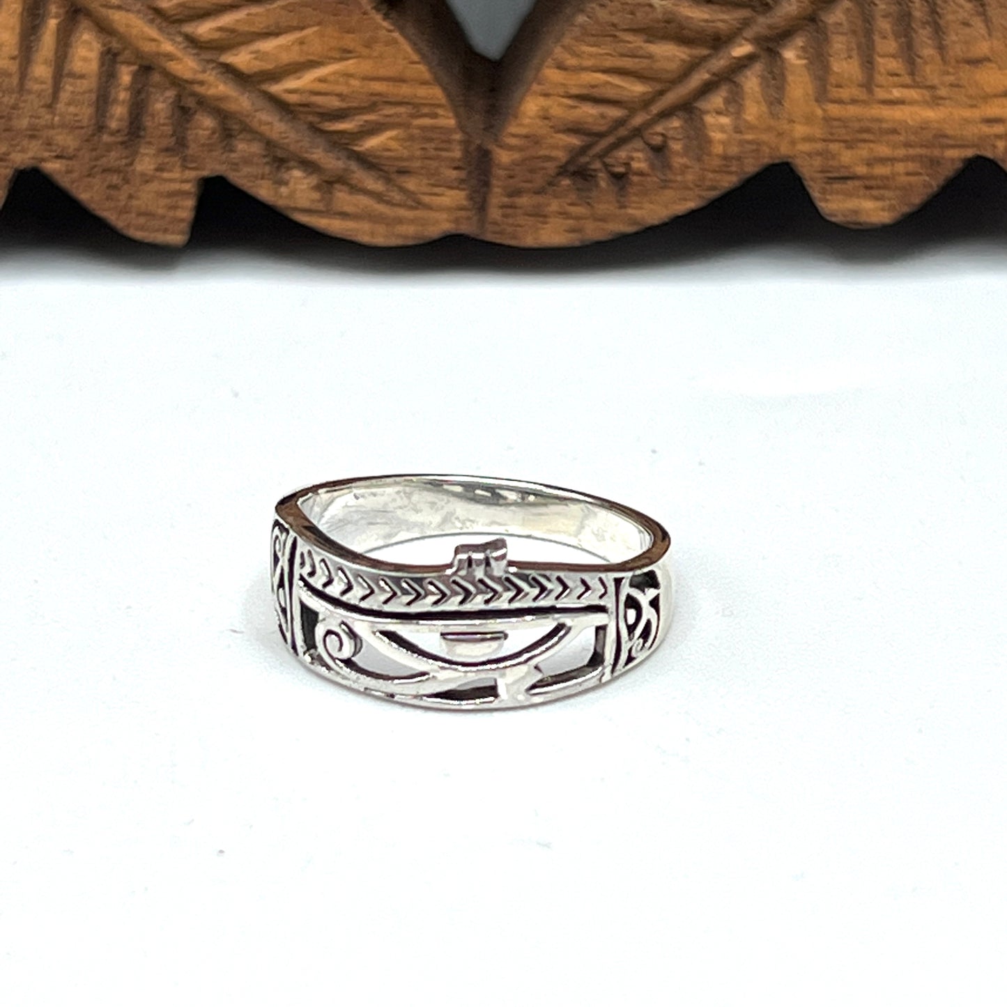 Eye Of Horus Silver Ring