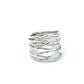 Sterling Silver Wavy Ring