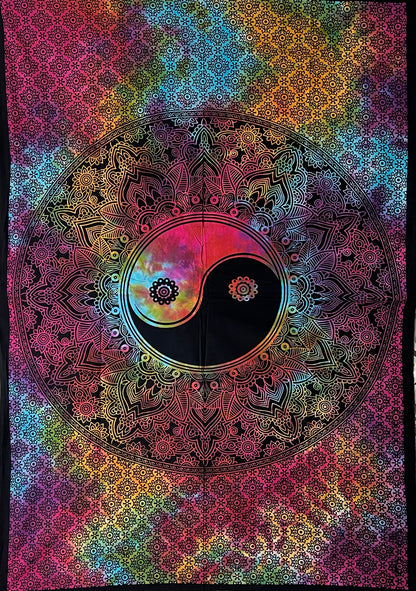 Yin & Yang Mandala Tapestries | 2 Colors