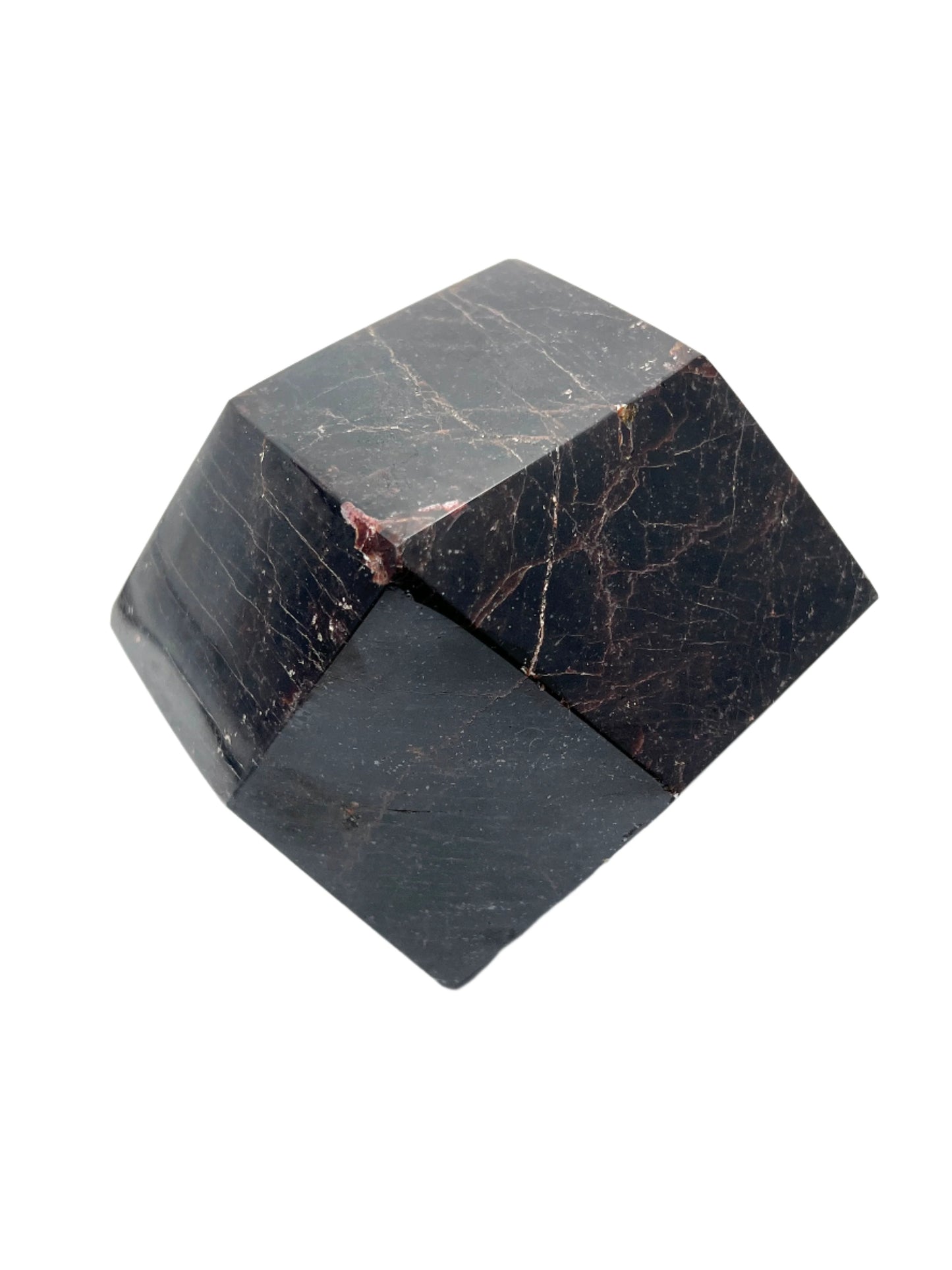 Large Almandine Garnet Dodecahedron