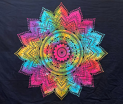 Lotus Mandala Tapestries | 4 Colors