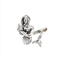 Sterling Silver Large Mermaid Wrap Ring
