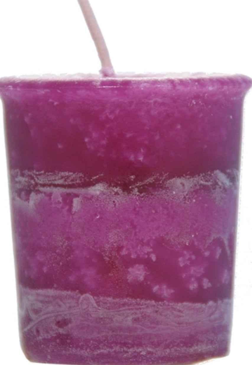 Herbal Magic Crystal Journey Reiki Charged Chakra Votive Candles