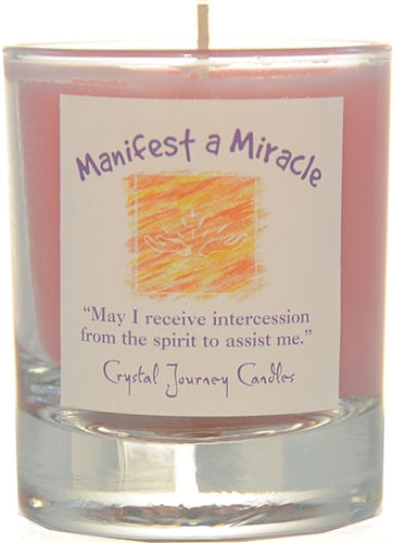 Herbal Magic Reiki Charged Soy Filled Glass Votive Candles | 32 Blends