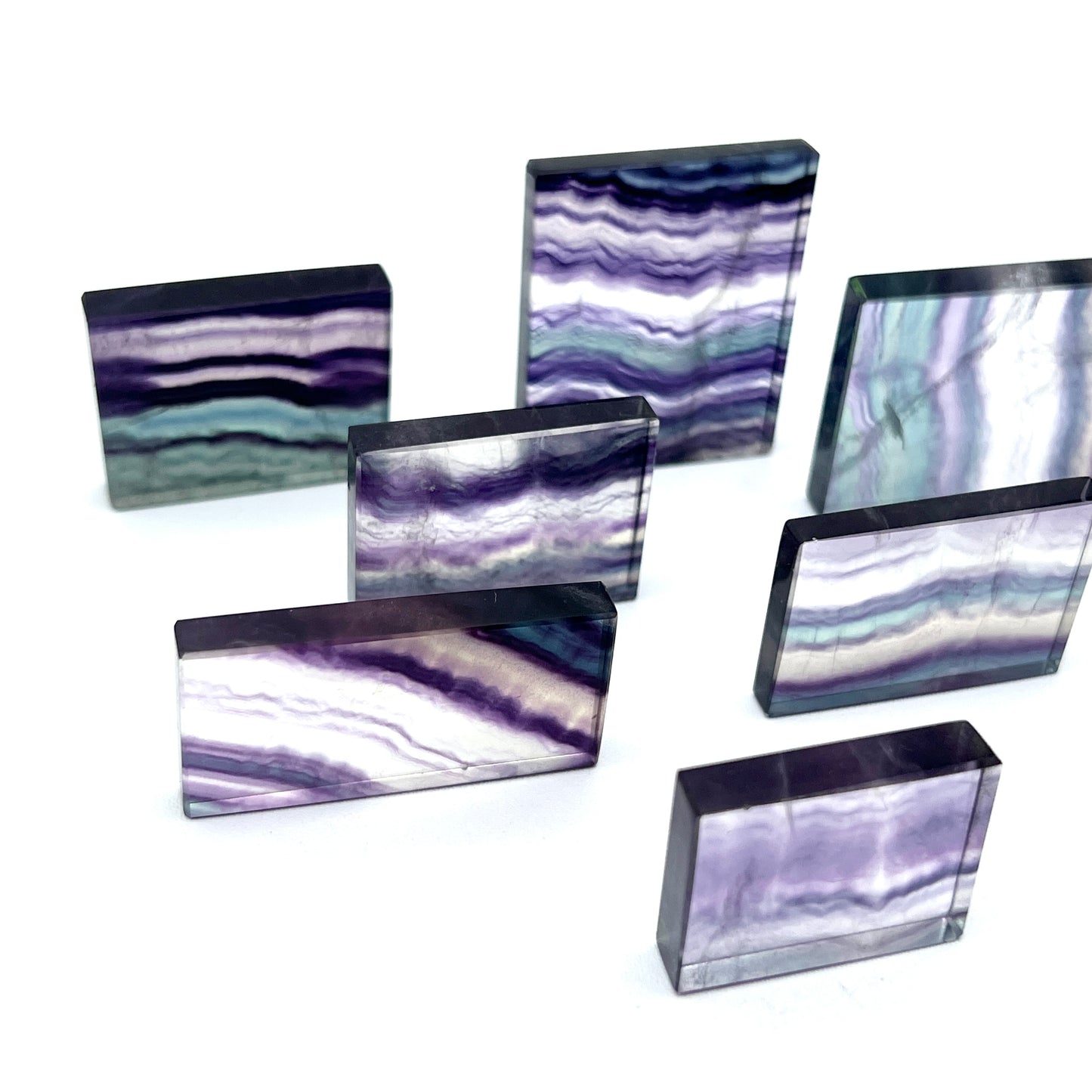 Fluorite Slab Slices