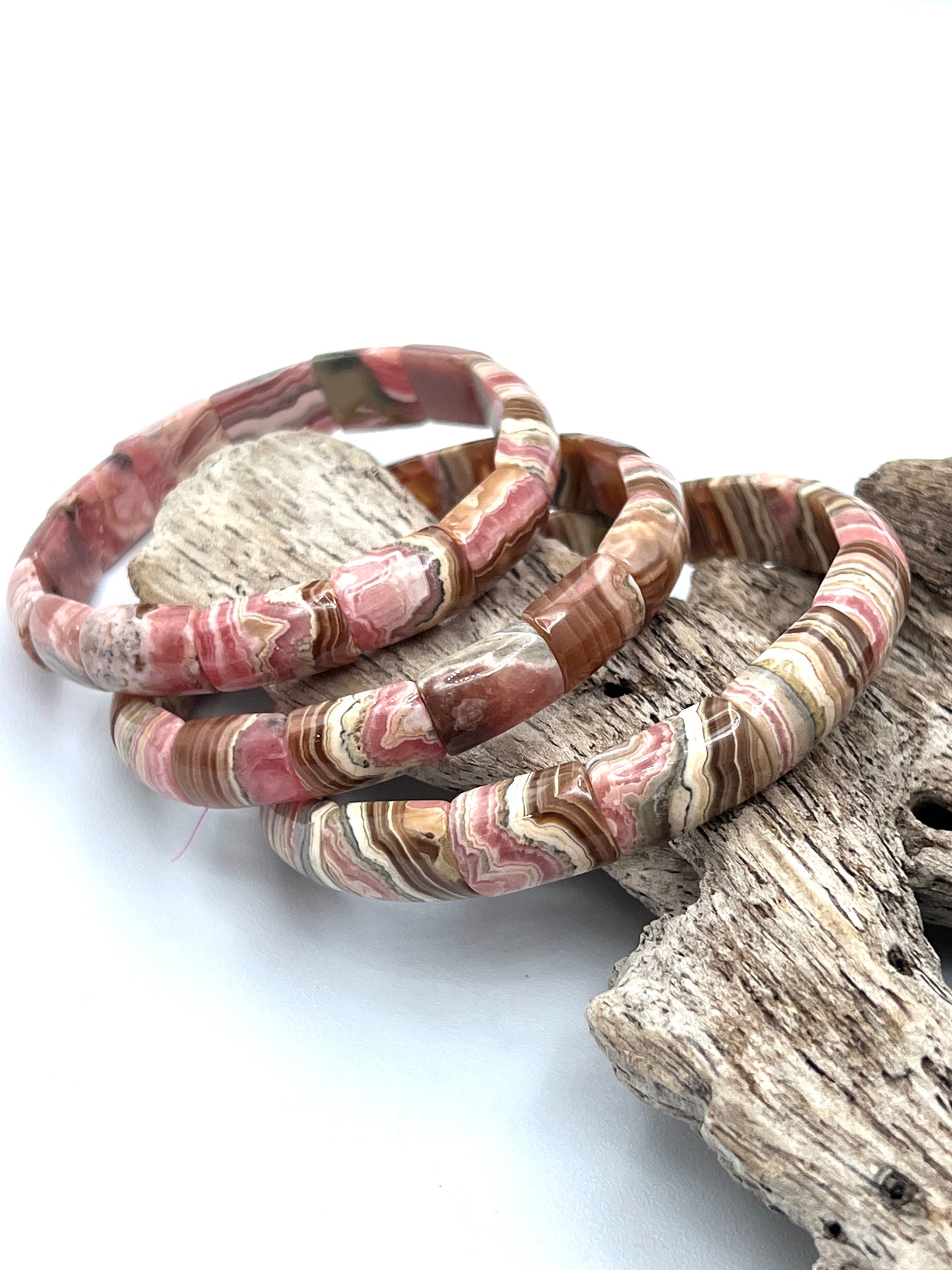 A+ Quality Rhodochrosite Stretchy Bracelets