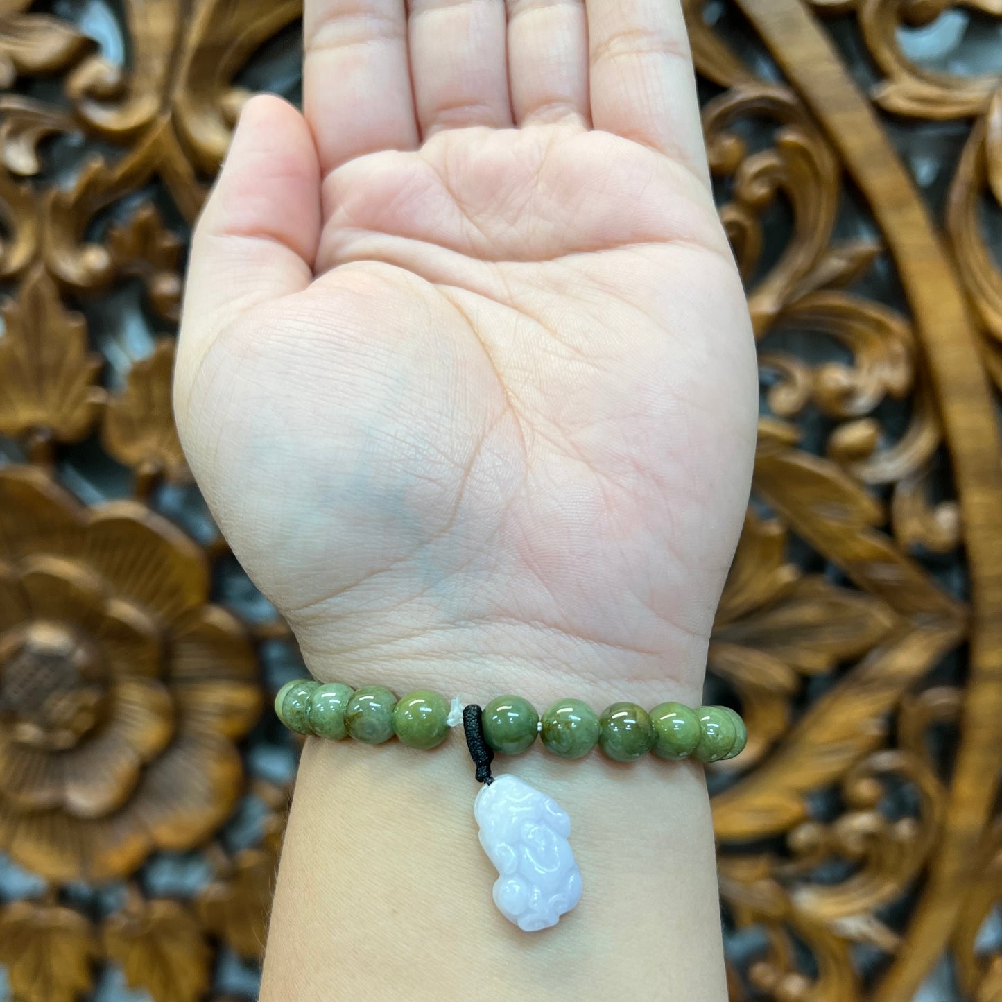 Burmese Jade Pixiu Bracelets