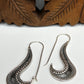 Sterling Silver Drop Slide Earrings