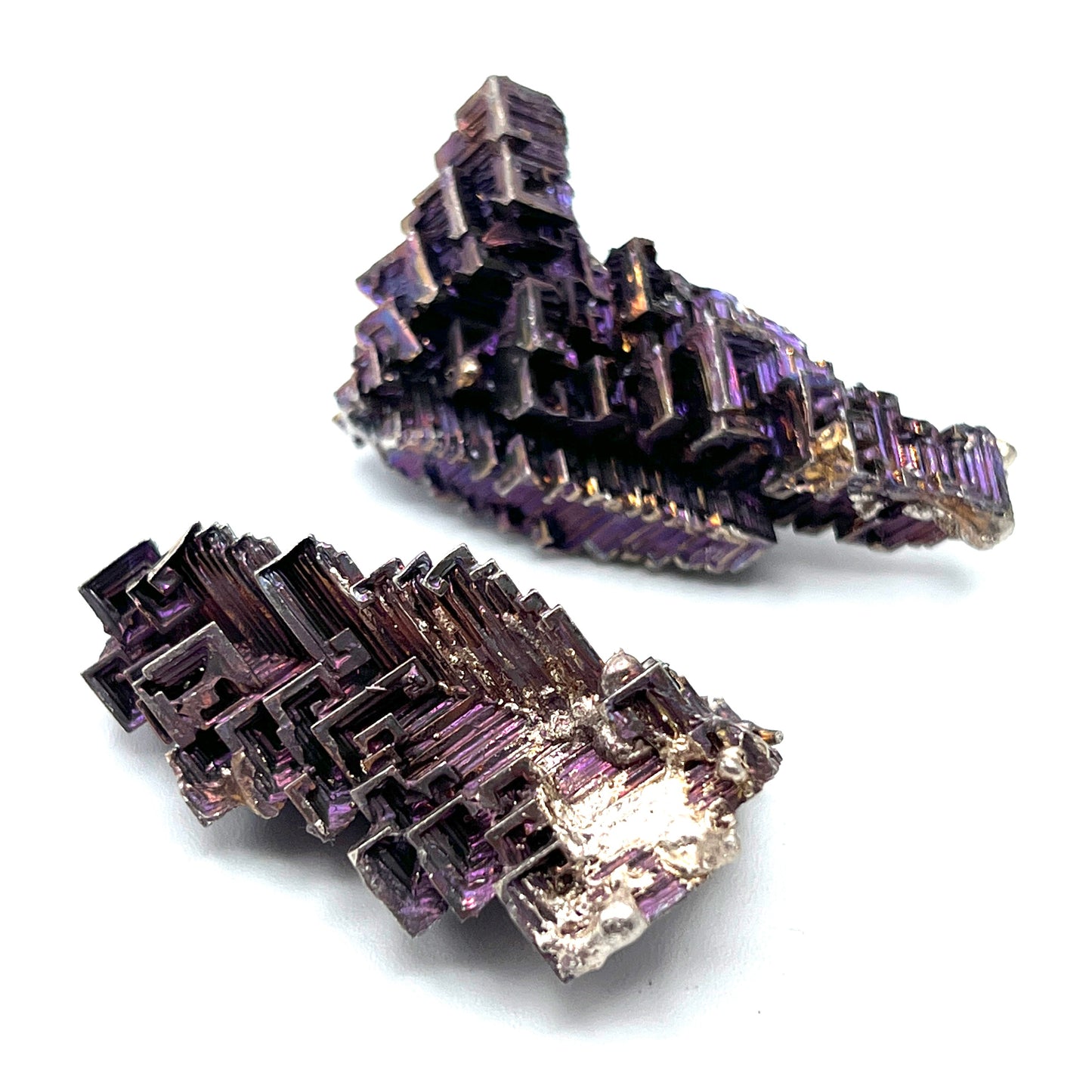 Blue/ Purple Bismuth Specimens