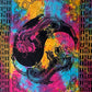 Yin & Yang Dragons  Tapestry