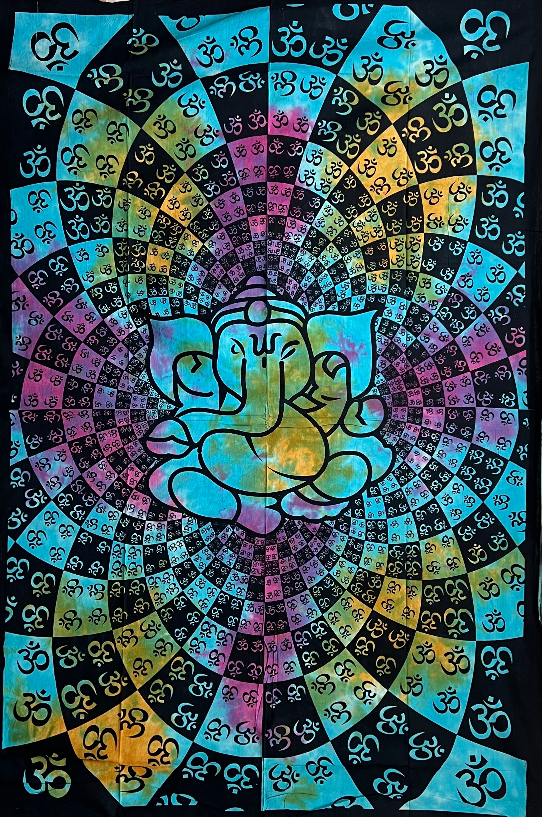 Om Ganesh Tapestry | 4 Colors