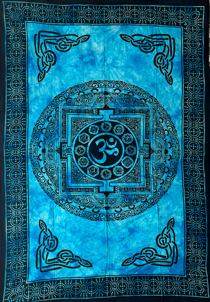 Om Mandala Tapestries | 5 Colors