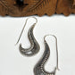Sterling Silver Drop Slide Earrings