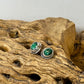 6mm Beaded Oval Studs Earrings