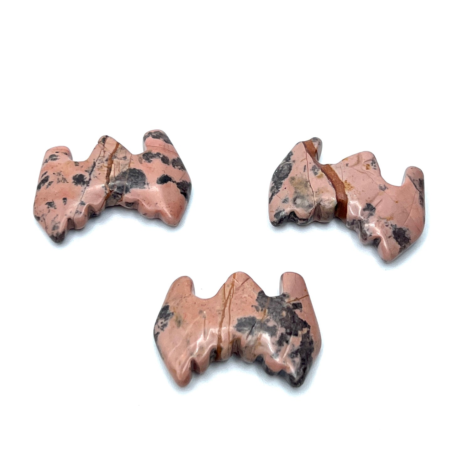 Hand Carved Gemstone Bats