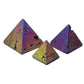 Titanium Druzy Pyramids