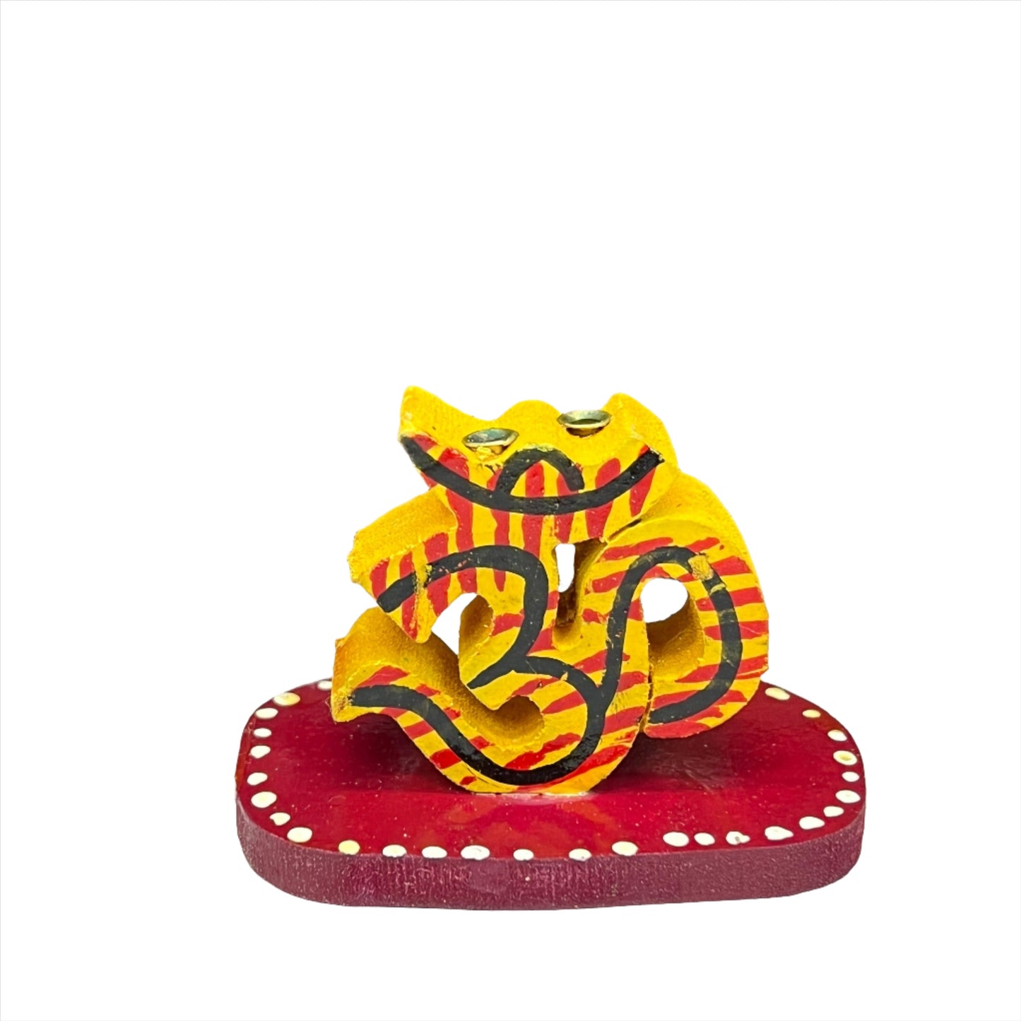 Om Painted Incense Burner