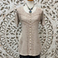Embroidered Button Up Top